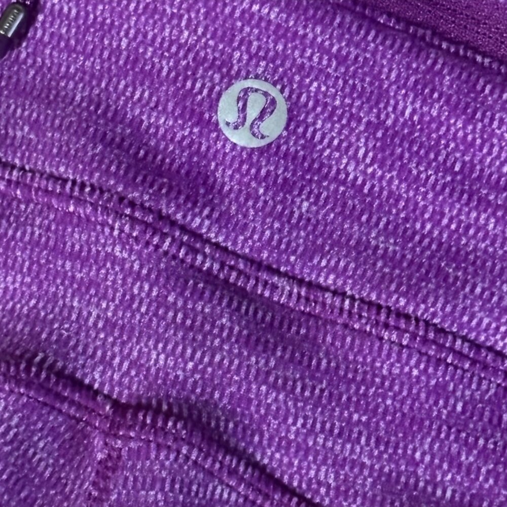 RARE Lululemon Speed Tight IV Rulu Herringbone Violet Full Length Leggings 4 - Picture 9 of 10